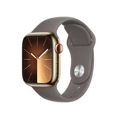 Apple Watch Series 9 Rostfri Stålboett Guld 41mm S/M för 9895 kr på MacSupport