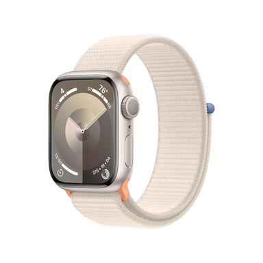 Apple Watch Series 9 Aluminium med Sportloop Stjärnglans 41mm GPS för 5695 kr på MacSupport
