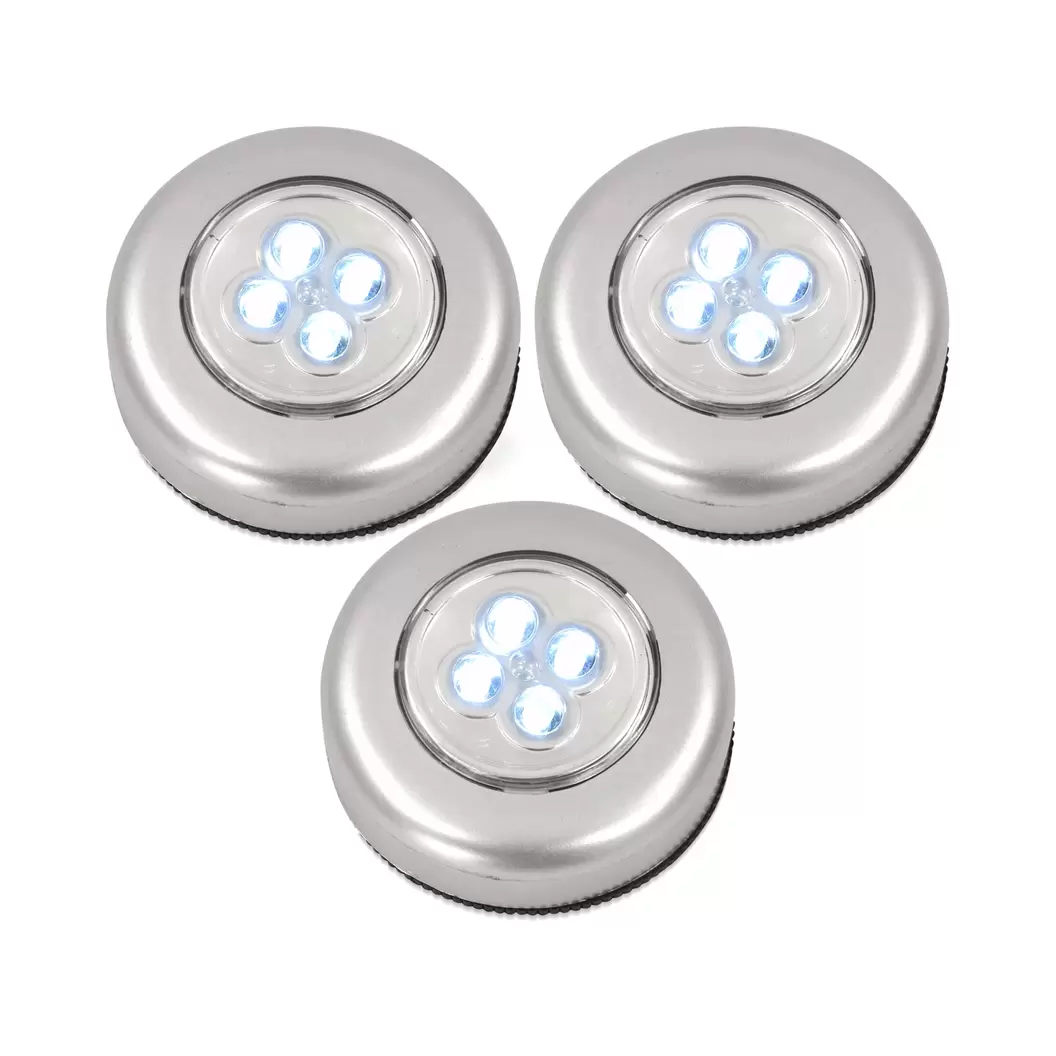 Touch LED-lampor - 3-pack för 99 kr på 24.se