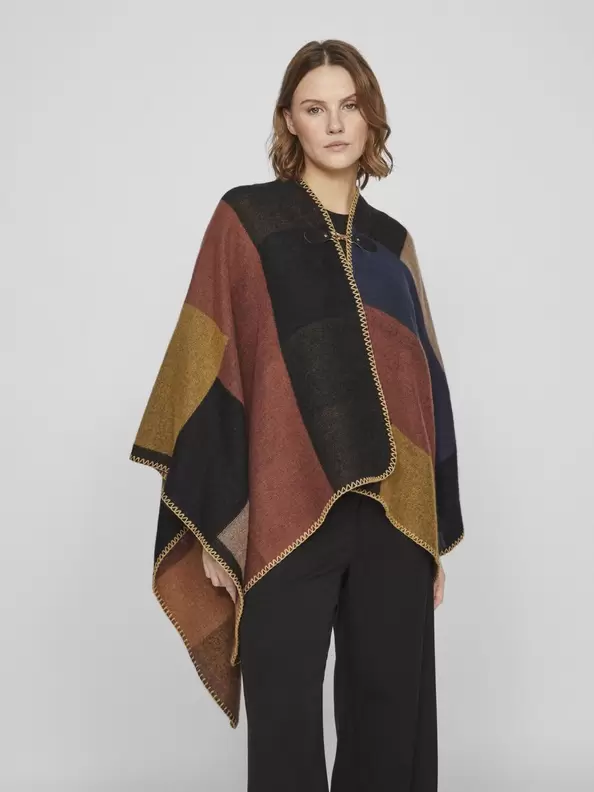 RUTIG PONCHO för 189,95 kr på Vila