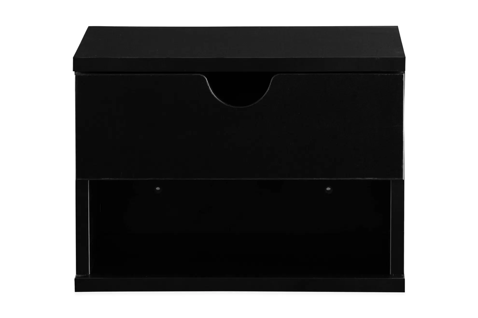 GULBARG Sängbord 35 cm Svart för 99 kr på Furniturebox