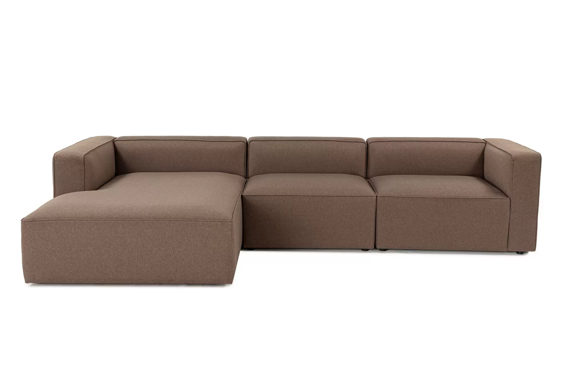 Abbas 4-sits Soffa med Divan Brun för 15999 kr på Furniturebox