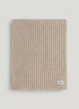 RIBBED KNIT SCARF för 479 kr på Pepe Jeans