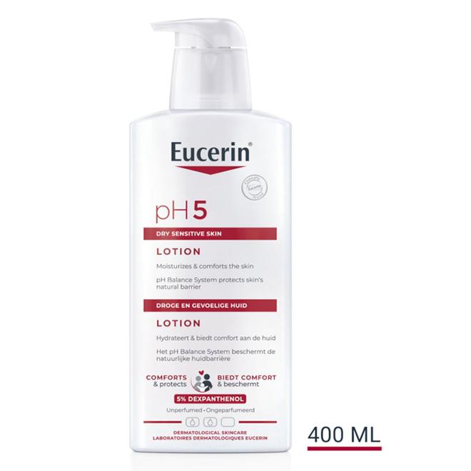 Eucerin pH5 Lotion oparfymerad 400 ml för 109 kr på Apotek Hjärtat