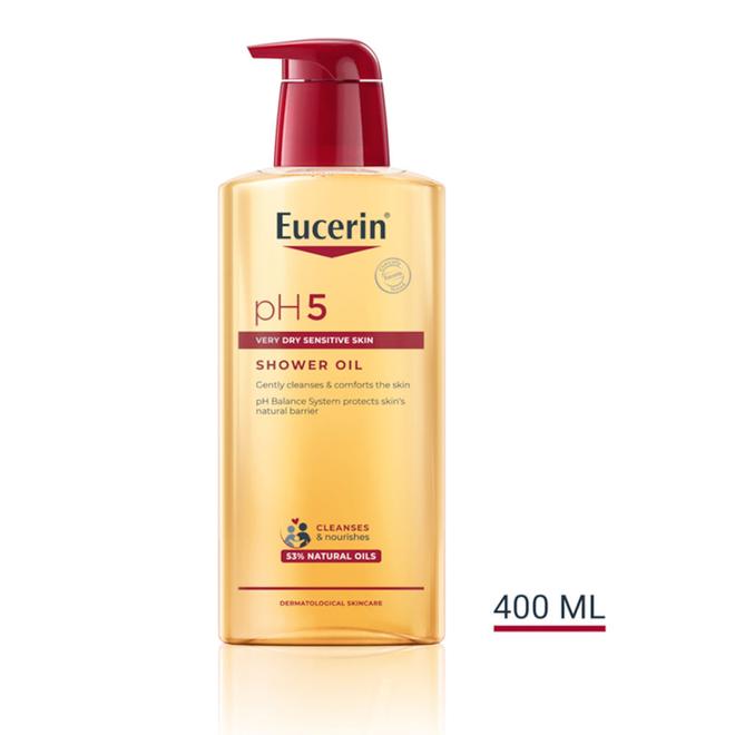 Eucerin pH5 Shower Oil parfymerad 400 ml för 99 kr på Apotek Hjärtat