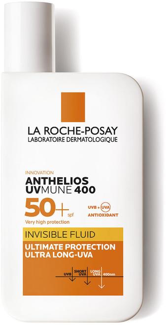 La Roche-Posay Anthelios UVMUNE 400 Invisible Fluid SPF50+ 50 ml för 189 kr på Apotek Hjärtat