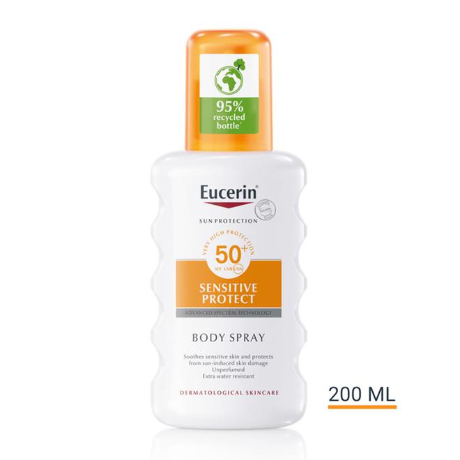 Eucerin Sensitive Protect Sun Spray SPF50+ 200 ml för 179 kr på Apotek Hjärtat