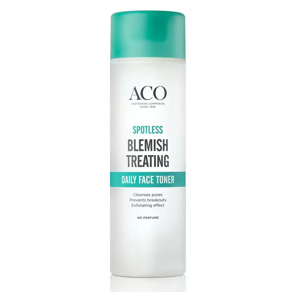 ACO Spotless Blemish Treating Daily Face Toner 200 ml för 75 kr på Apotek Hjärtat