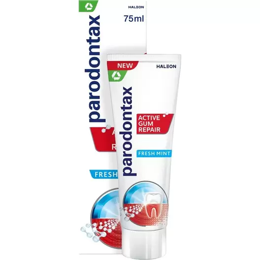 Parodontax Active Gum Repair Fresh Mint Tandkräm 75 ml för 56,9 kr på Apotek Hjärtat