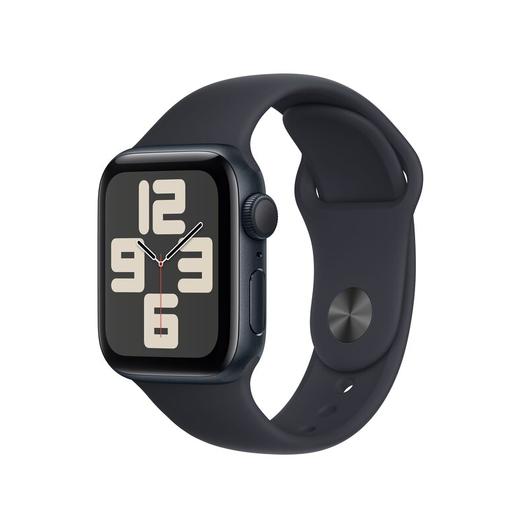 Apple Watch SE GPS 40mm / Midnight Aluminium Case med Midnight Sport Band - S/M för 2990 kr på Webhallen