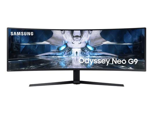 Samsung Odyssey Neo G9 Curved / 49" / VA / 5120 x 1440 / 240 Hz / 1ms / 2xHDMI,DP / FreeSync / VESA för 14990 kr på Webhallen