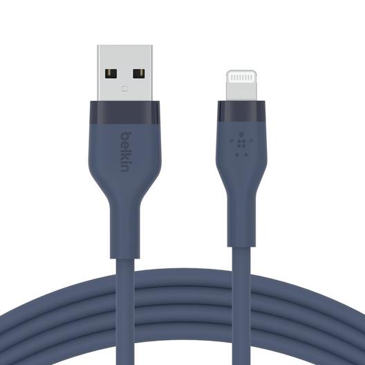 Belkin BoostCharge Flex USB-A to Lightning 3M - Blue för 159 kr på Webhallen