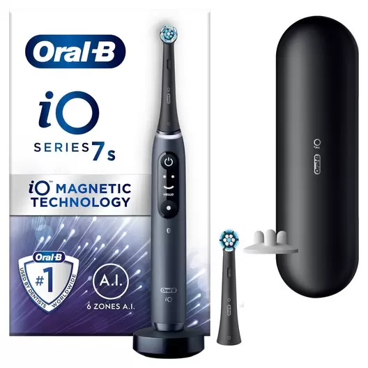 Oral-B iO 7 Eltandborste - Svart för 1790 kr på Webhallen