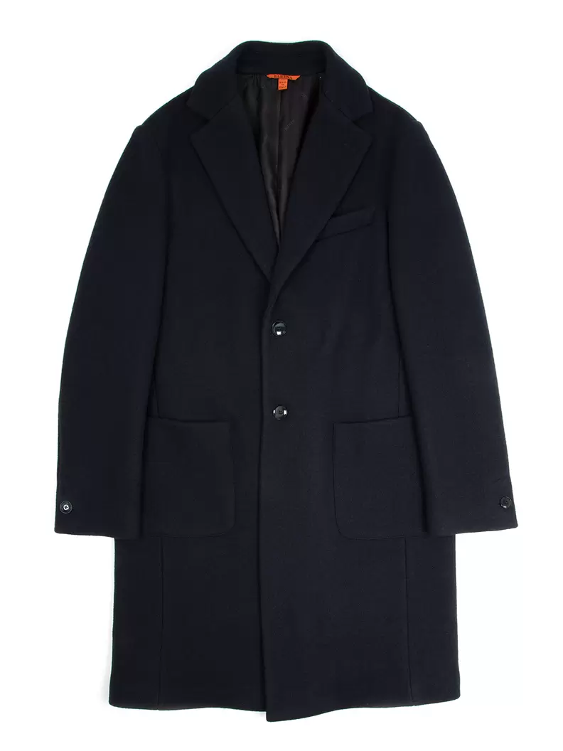 Baron wool coat navy för 10395 kr på Bergqvist Skor