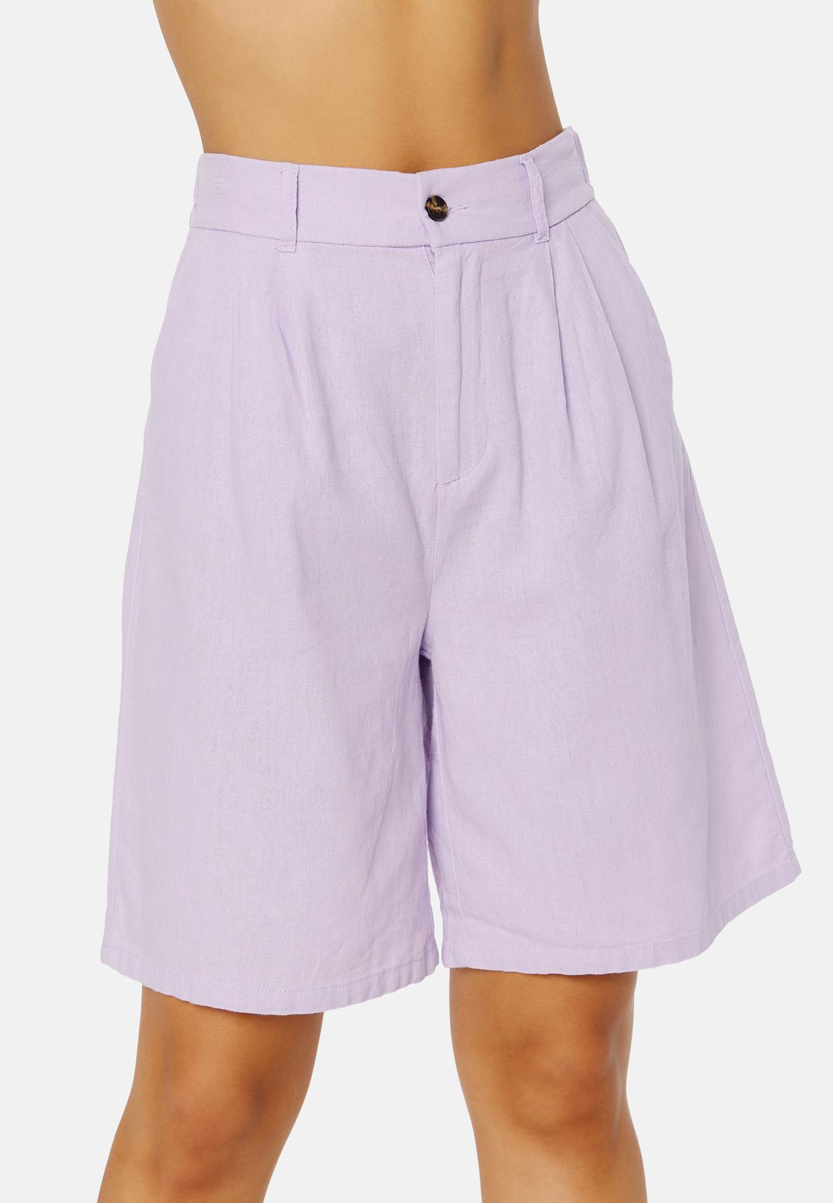 Caro HW Wide Linen Blend Shorts för 112 kr på Bubbleroom