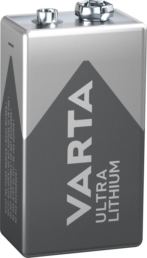 VARTA Ultra Lithium 9V-batteri för 49,9 kr på Teknikmagasinet