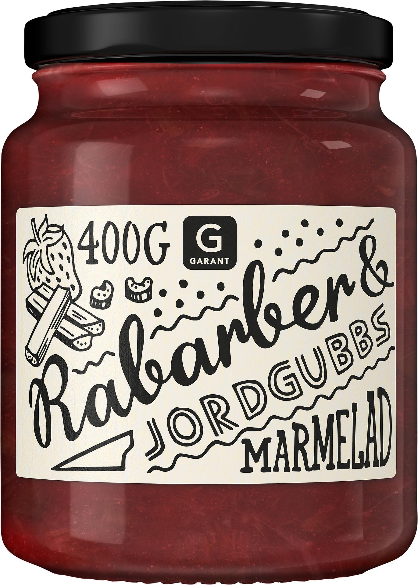 Marmelad Rabarber/Jordgubb för 29,95 kr på City Gross