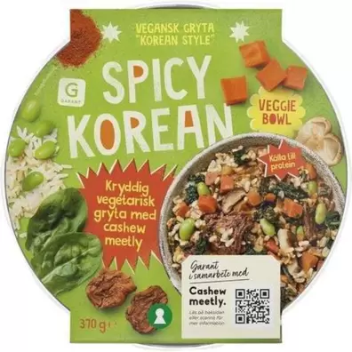 Veggie Bowl Korean, Fryst för 39,95 kr på City Gross