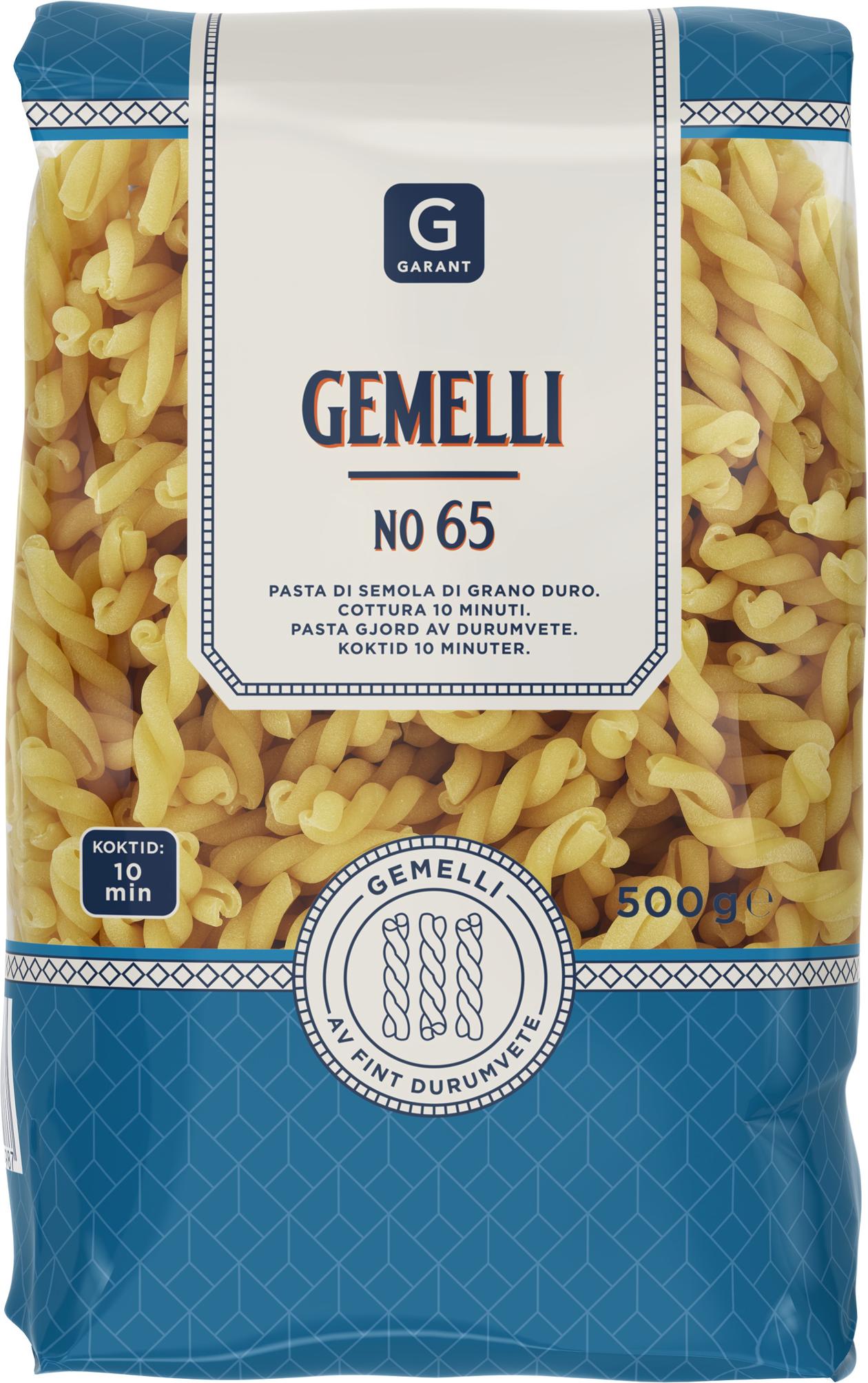Pasta Gemelli för 14,95 kr på City Gross