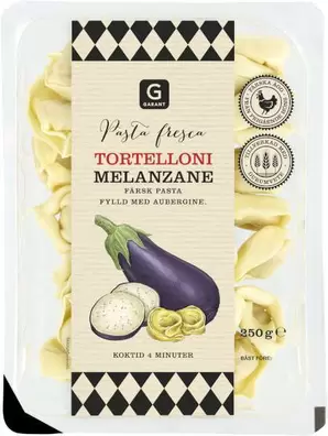 Tortelloni Aubergine för 31,95 kr på City Gross