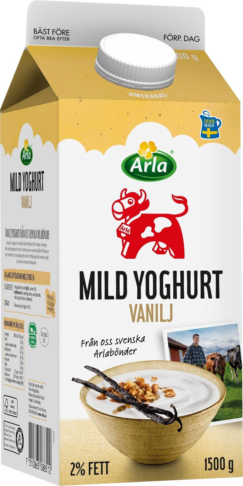 Mild Yoghurt Vanilj för 31,5 kr på Coop