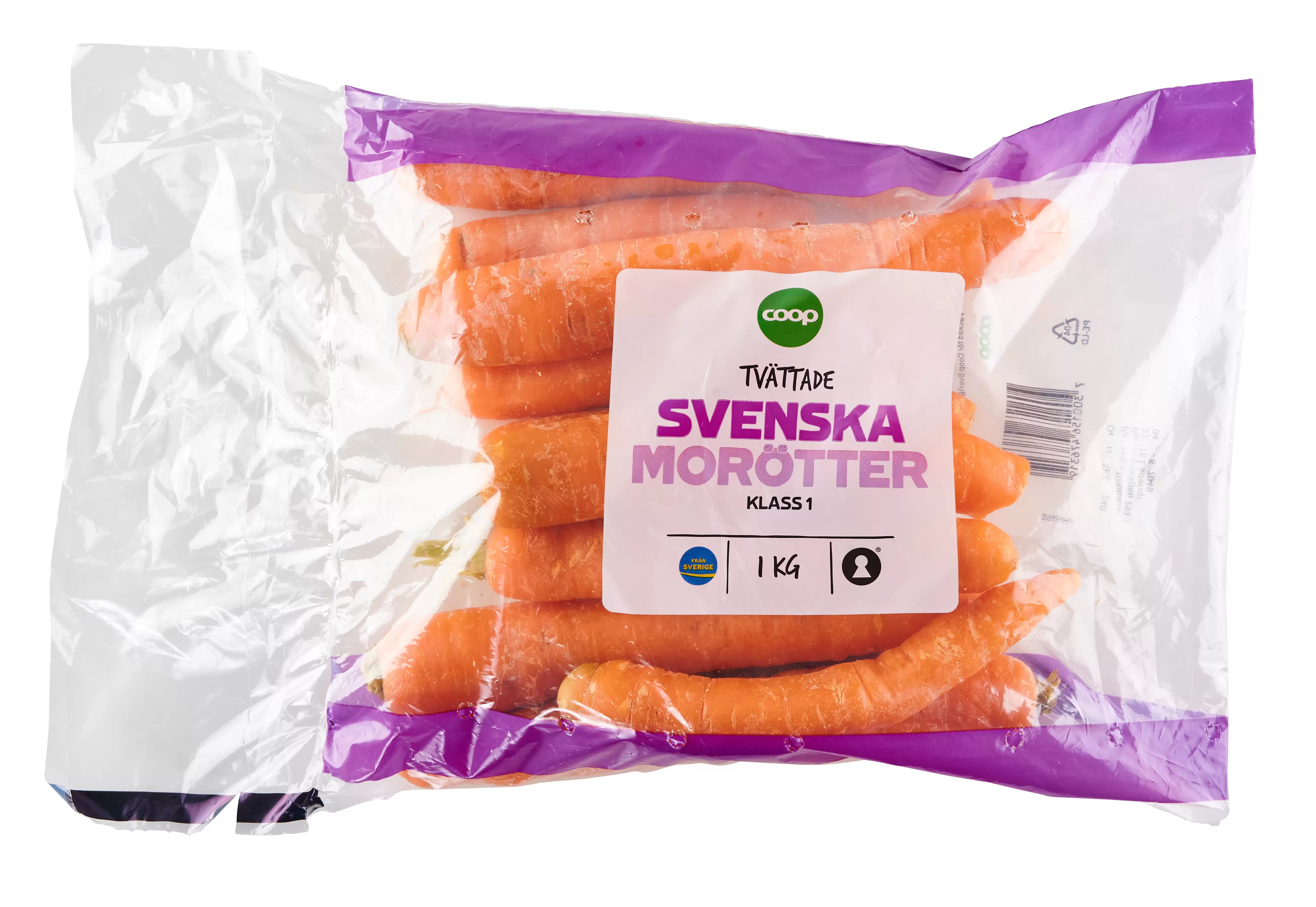 Morötter 1 kg för 15,95 kr på Coop