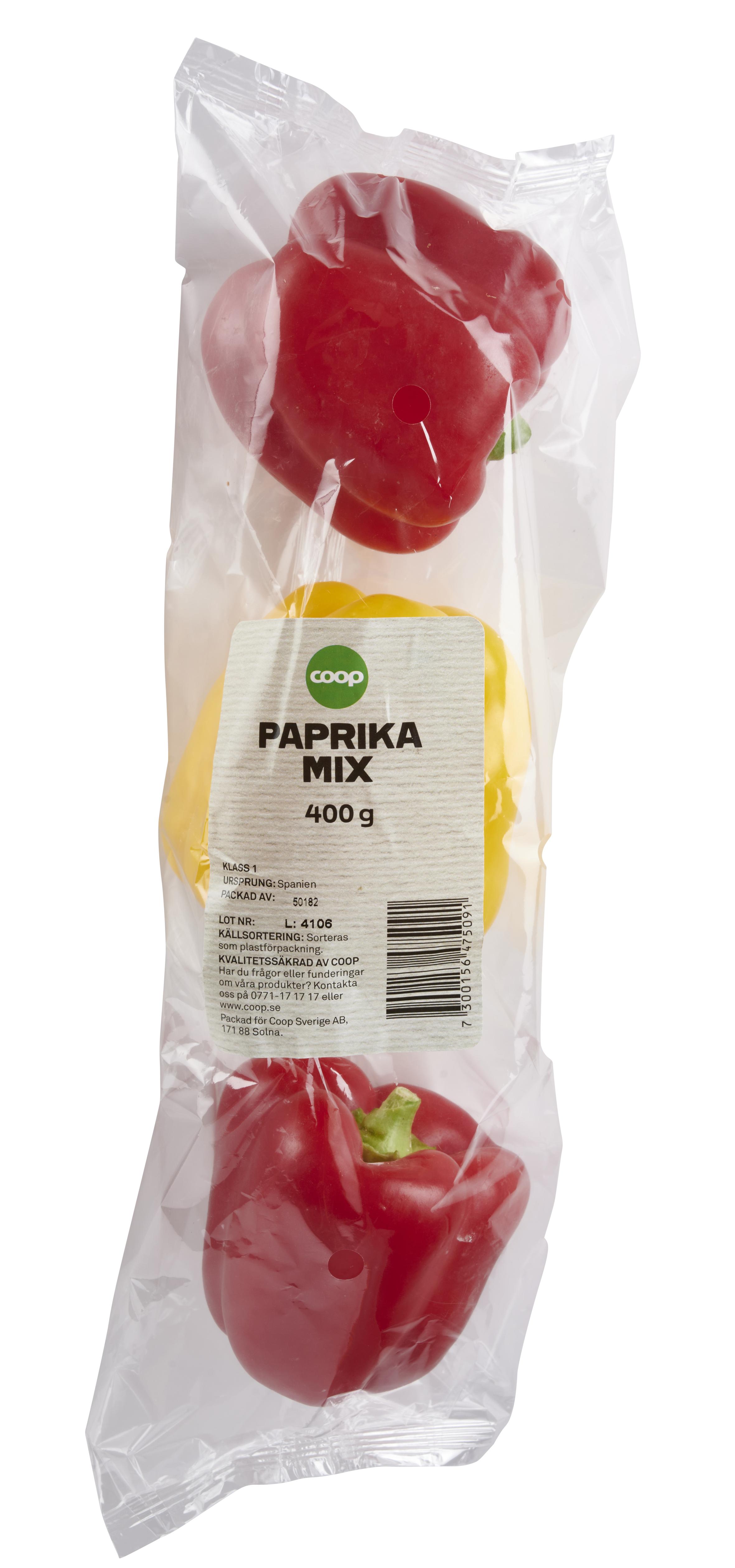 Paprika Mix för 29,95 kr på Coop Daglivs