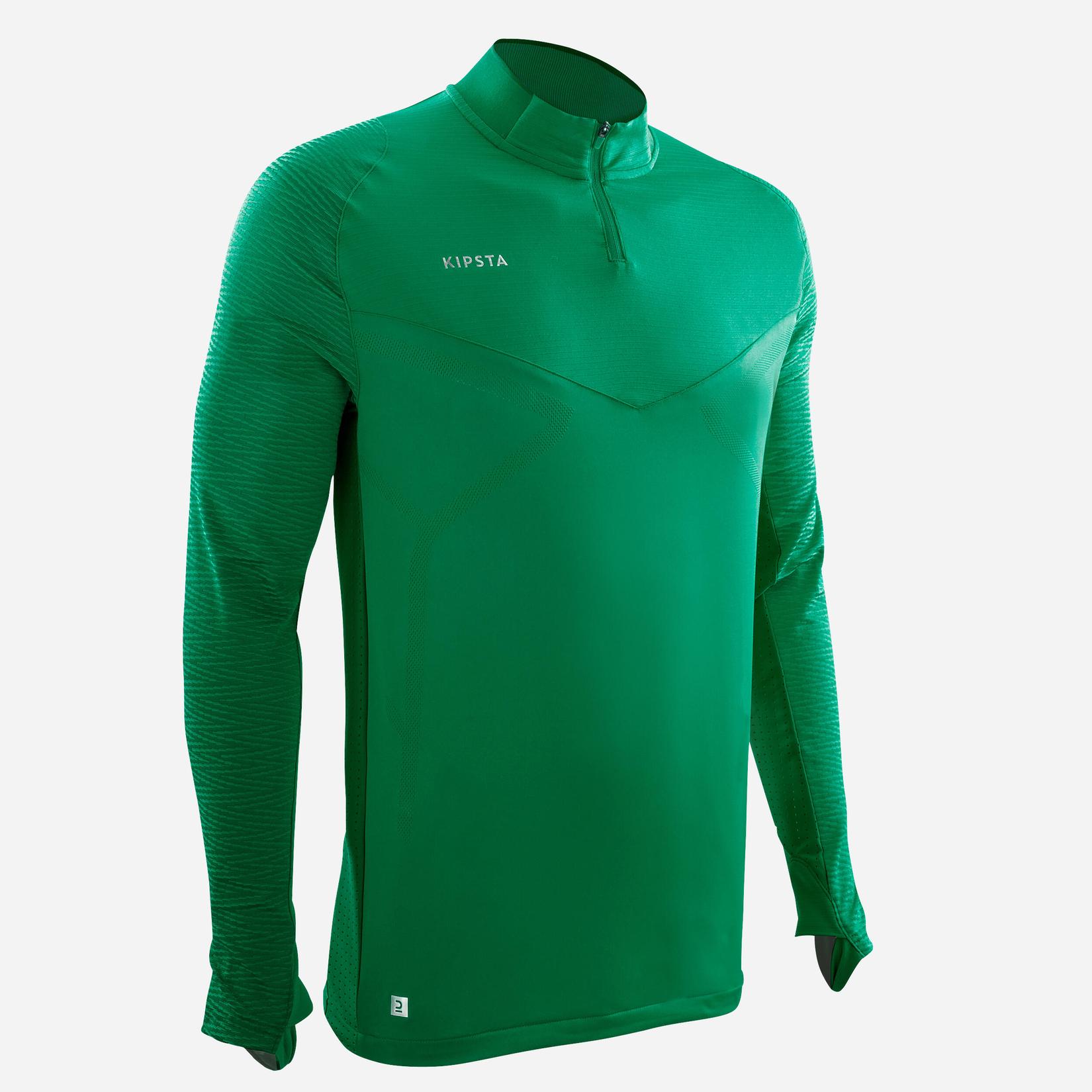 Sweatshirt för fotboll CLR club vuxen grön för 449 kr på Decathlon