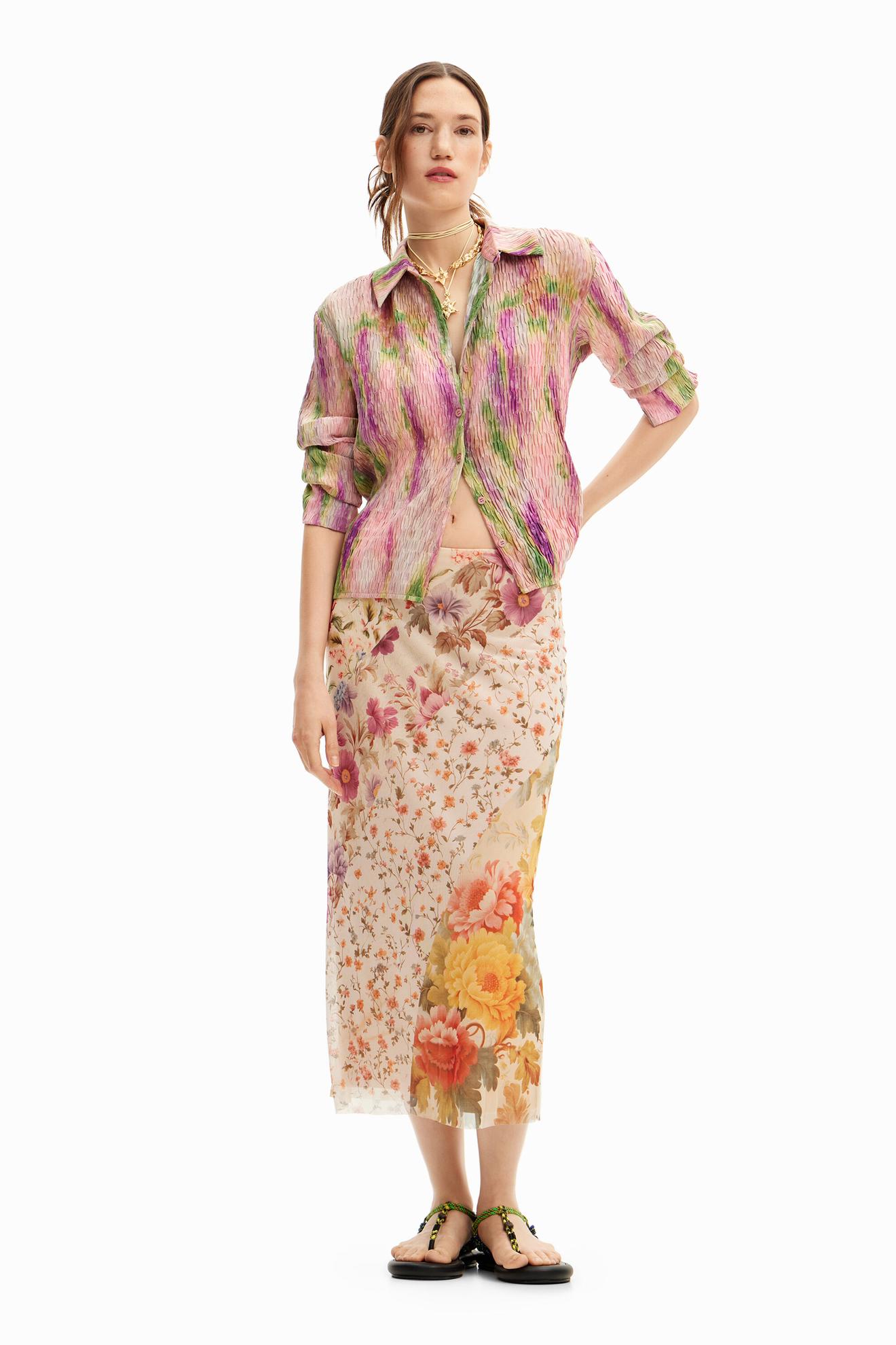 Watercolor gradient blouse för 919 kr på Desigual