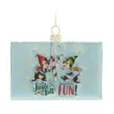 Chip 'n Dale Festive Postcard Glass Ornament för 28 kr på Disney