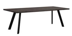 FRED matbord 240 mörkbrun ek/svart för 16995 kr på EM Home