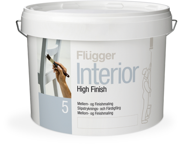 Flügger Interior High Finish 5 - Snickerifärg för 159 kr på Flügger Färg