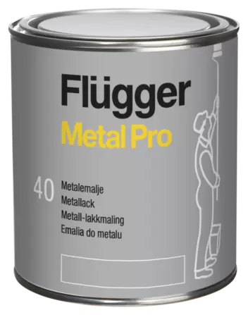 Flügger Metal Pro 40 - Halvblank metallfärg för 237,3 kr på Flügger Färg