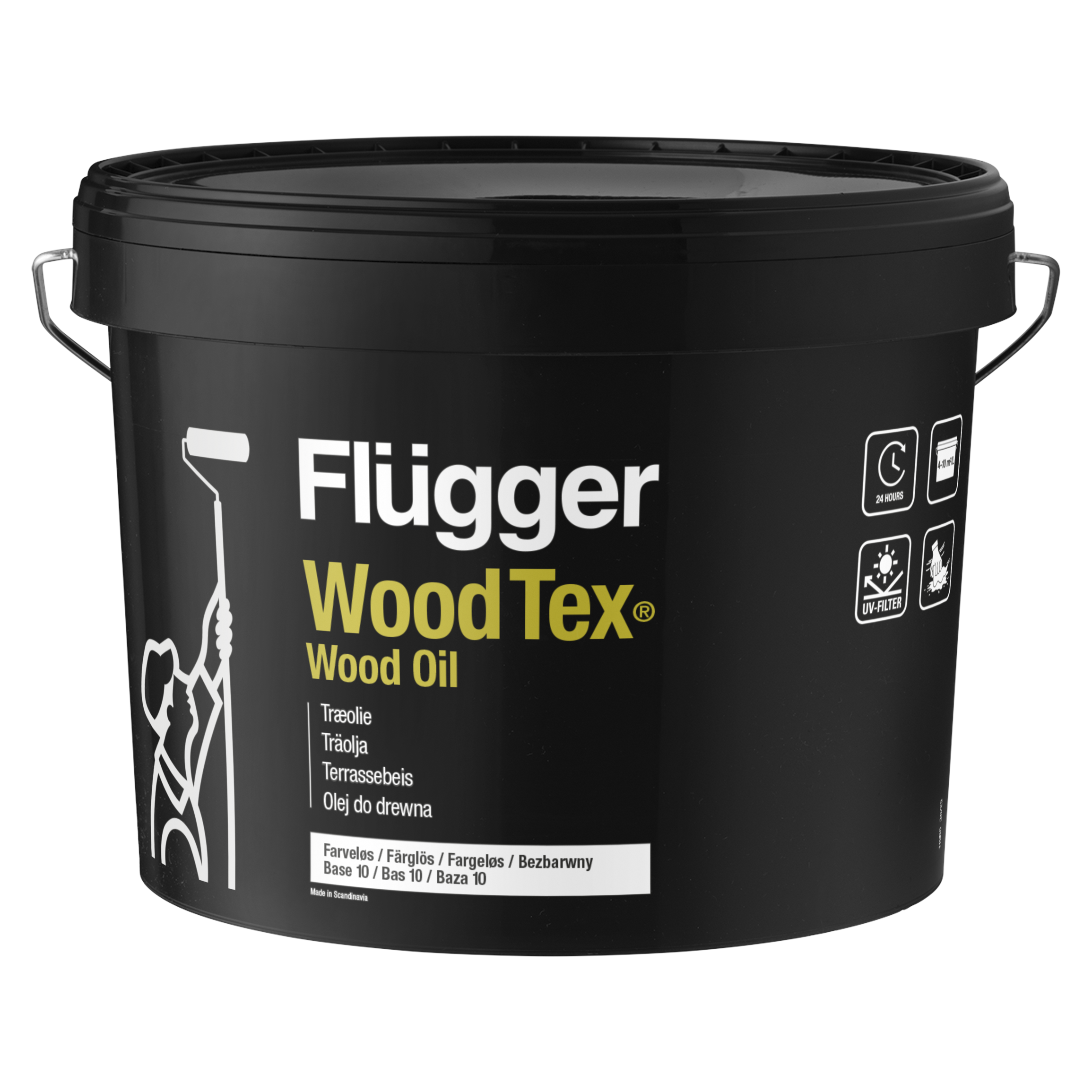 Flügger Wood Tex Wood Oil - Vattenbaserad träolja för 169 kr på Flügger Färg