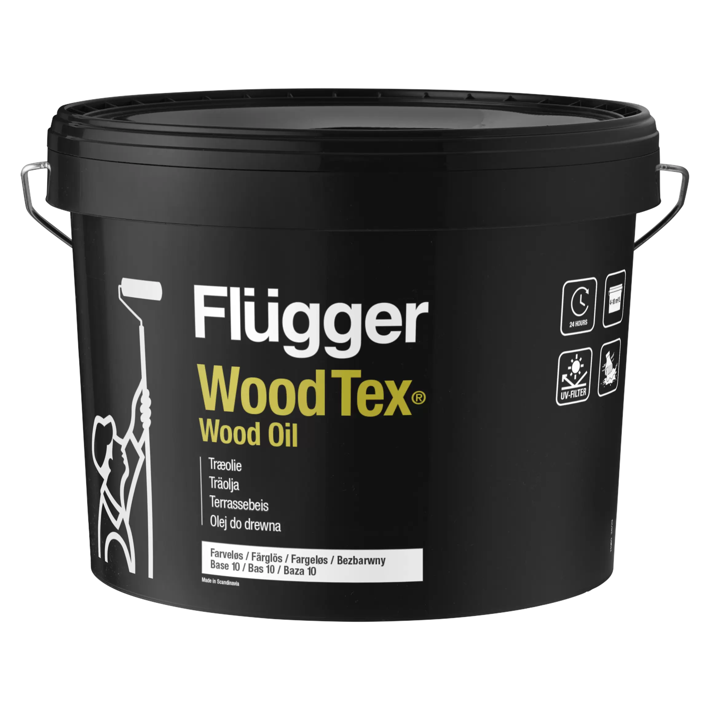 Flügger Wood Tex Wood Oil - Vattenbaserad träolja för 118,3 kr på Flügger Färg