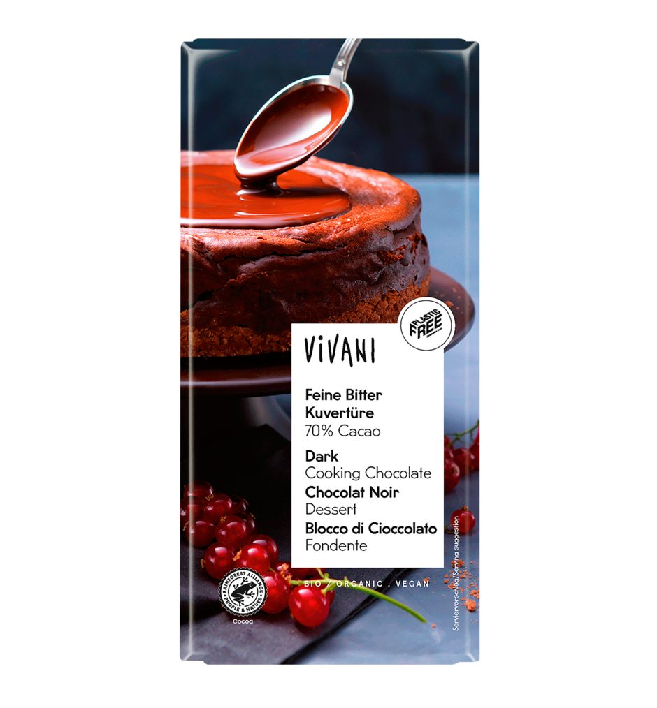 Choklad Block 70% 200g Vivani Eko för 49,95 kr på Goodstore
