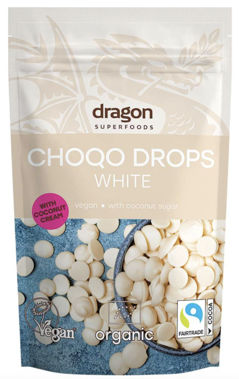 Choklad Drops Vita 200g Dragon Eko för 69,95 kr på Goodstore