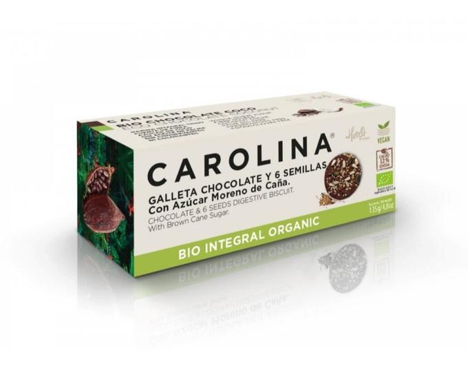 Digestive Choklad Frön 135g Carolina Eko för 39,95 kr på Goodstore