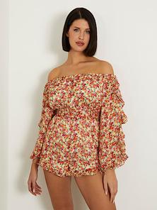 Floral print jumpsuit för 1800 kr på GUESS