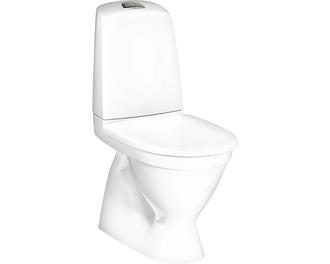 Toalettstol GUSTAVSBERG Nautic 1500 Hygienic Flush dolt s-lås för limning inkl. sits 4/2 L 7805859 för 3995 kr på Hornbach