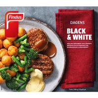 Black & white Måltid Fryst 380g Findus för 37,95 kr på ICA Maxi