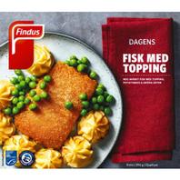 Färdigmat Fisk med topping potatismos & ärtor Fryst 390g Findus för 37,95 kr på ICA Maxi