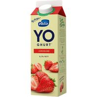 Yoghurt Jordgubb 0,1% 1000g Valio för 15,9 kr på ICA Maxi