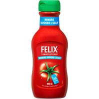 Ketchup Mindre socker & salt 980g Felix för 30 kr på ICA Maxi
