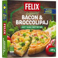 Bacon & broccolipaj Fryst 220g Felix för 31,95 kr på ICA Maxi