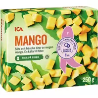 Mango Fryst 250g ICA för 19,95 kr på ICA Maxi