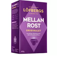 Bryggkaffe Mellanrost 450g Löfbergs för 52,95 kr på ICA Maxi