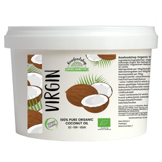 Kokosolja Virgin RAW EKO 500ml för 71 kr på Reco Market