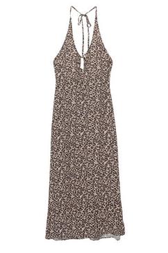 Långklänning med leopardmönster för 399 kr på Pull & Bear
