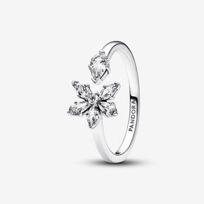 Glittrande naturinspirerad ring med stenar för 999 kr på Pandora